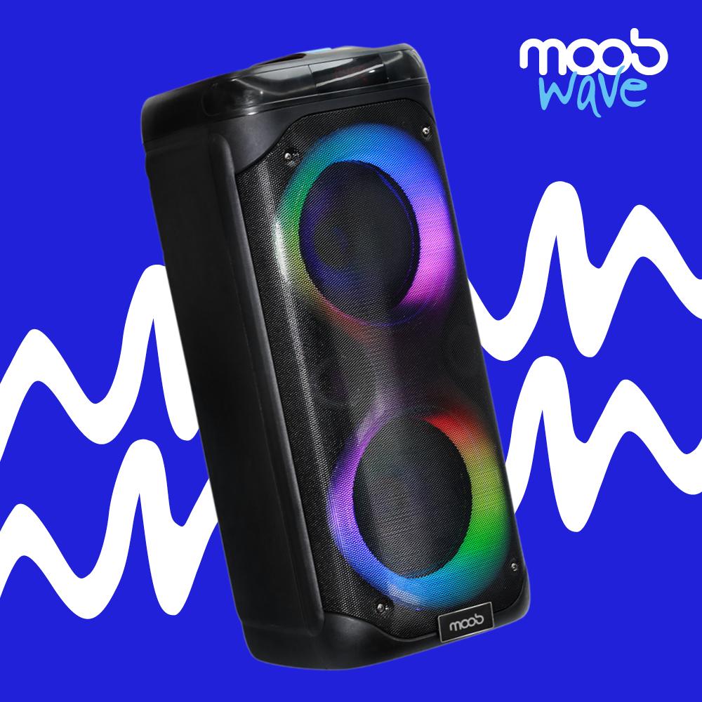 Coluna Amplificada Moob Wave