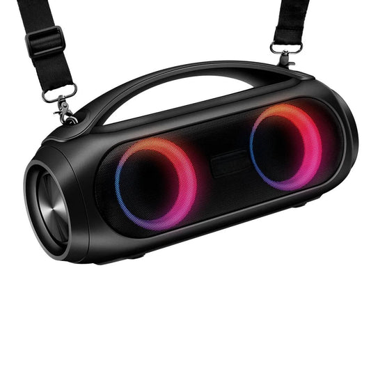 Altifalante Booms Box BBS-02-A 50W BT 8H IPX5 RGB USB