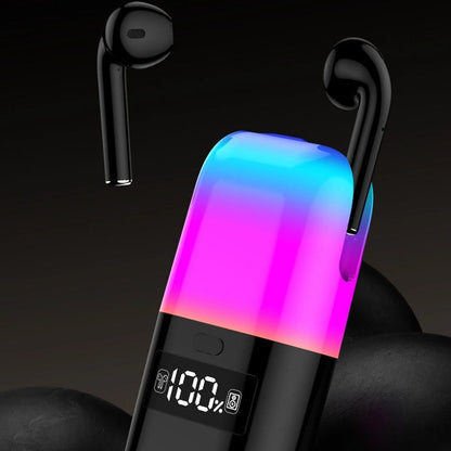 Auriculares Bluetooth com Altifalante e Luz LED