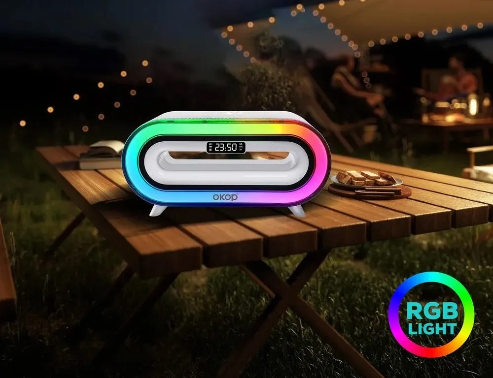 Altifalante Inteligente Multifuncional com Alarme KP-576