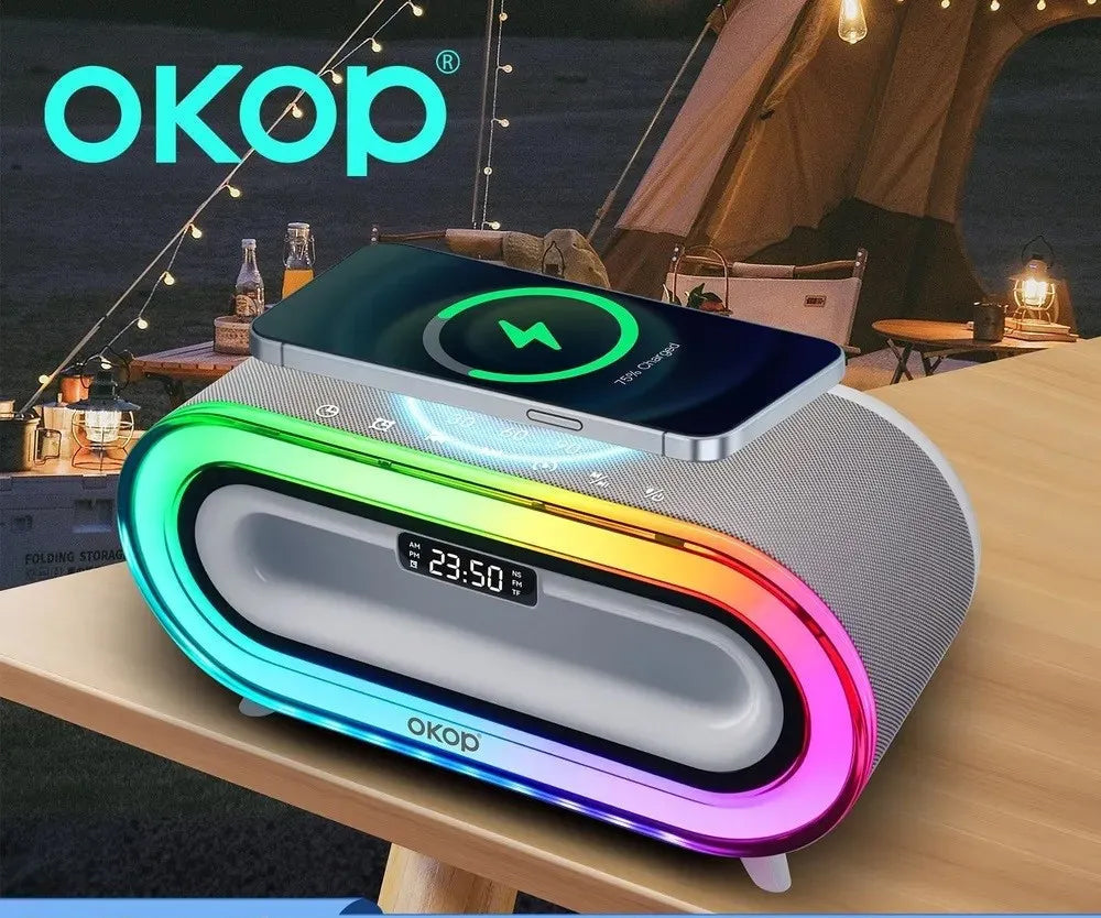 Smart Multi-Function Speaker with Alarm KP-576