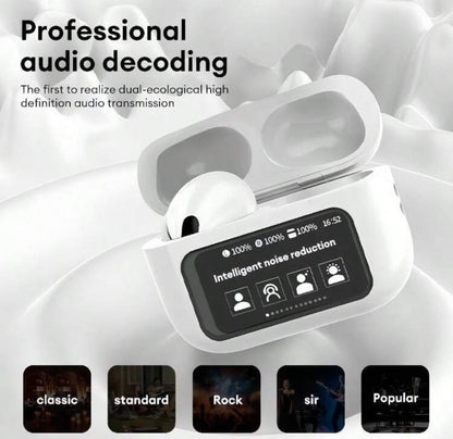 Inpods A9Pro com Ecrã Interativo - ANC/ENC