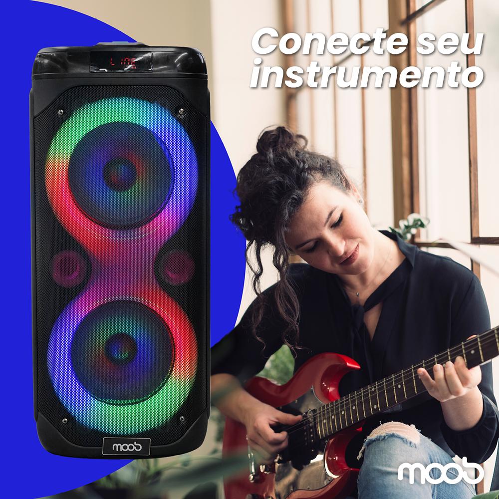 Coluna Amplificada Moob Wave