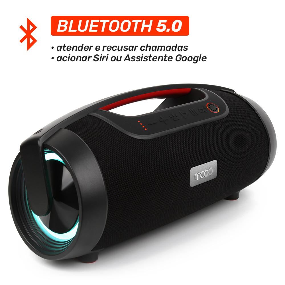 Coluna Bluetooth Portátil Moob Live