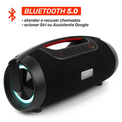 Coluna Bluetooth Portátil Moob Live
