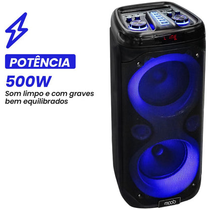 Coluna Amplificada Moob Wave