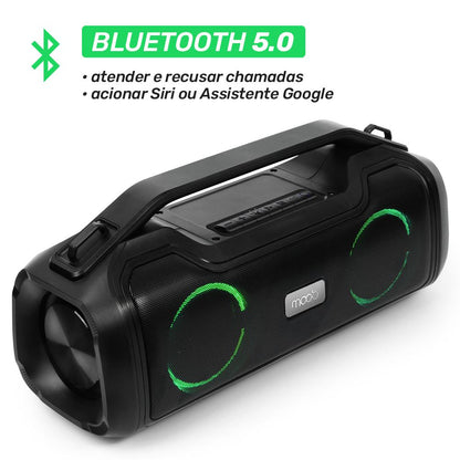 Coluna Bluetooth Portátil Moob Fun