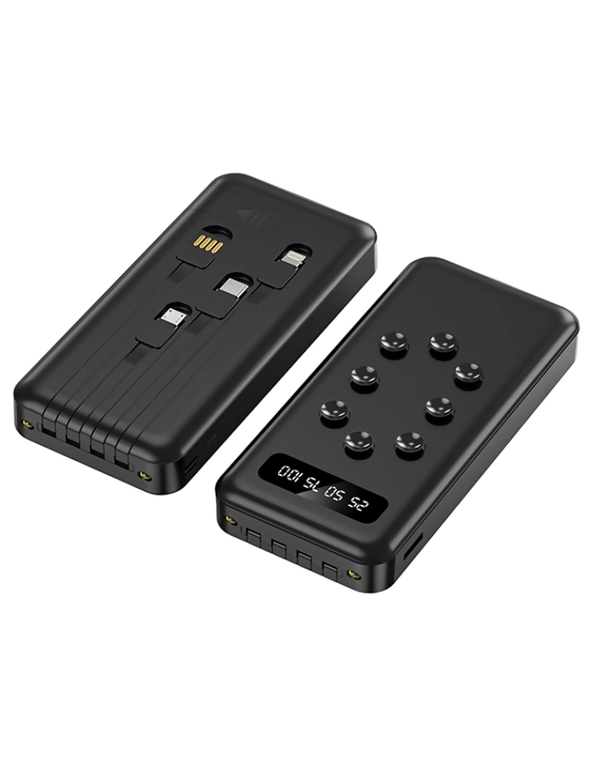 Power Bank with Suction Cups 10,000mAh